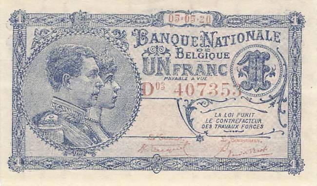 1 Franc 1920